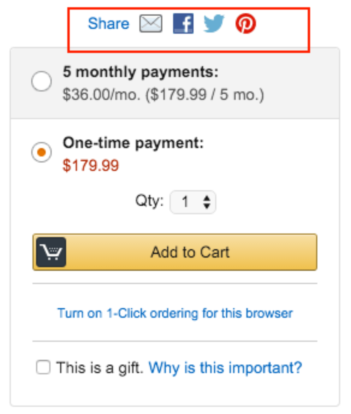 Share how cart to a amazon How to